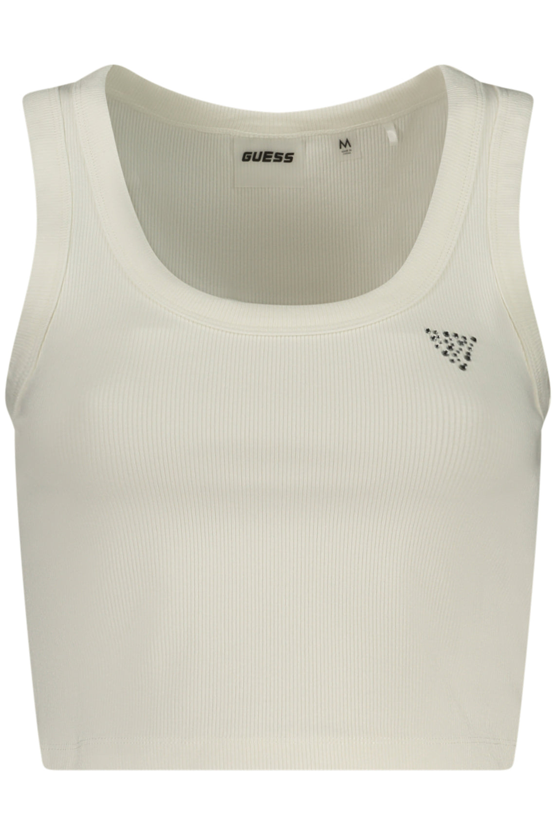 GUESS JEANS Tank Tops White - V6GP07K2987