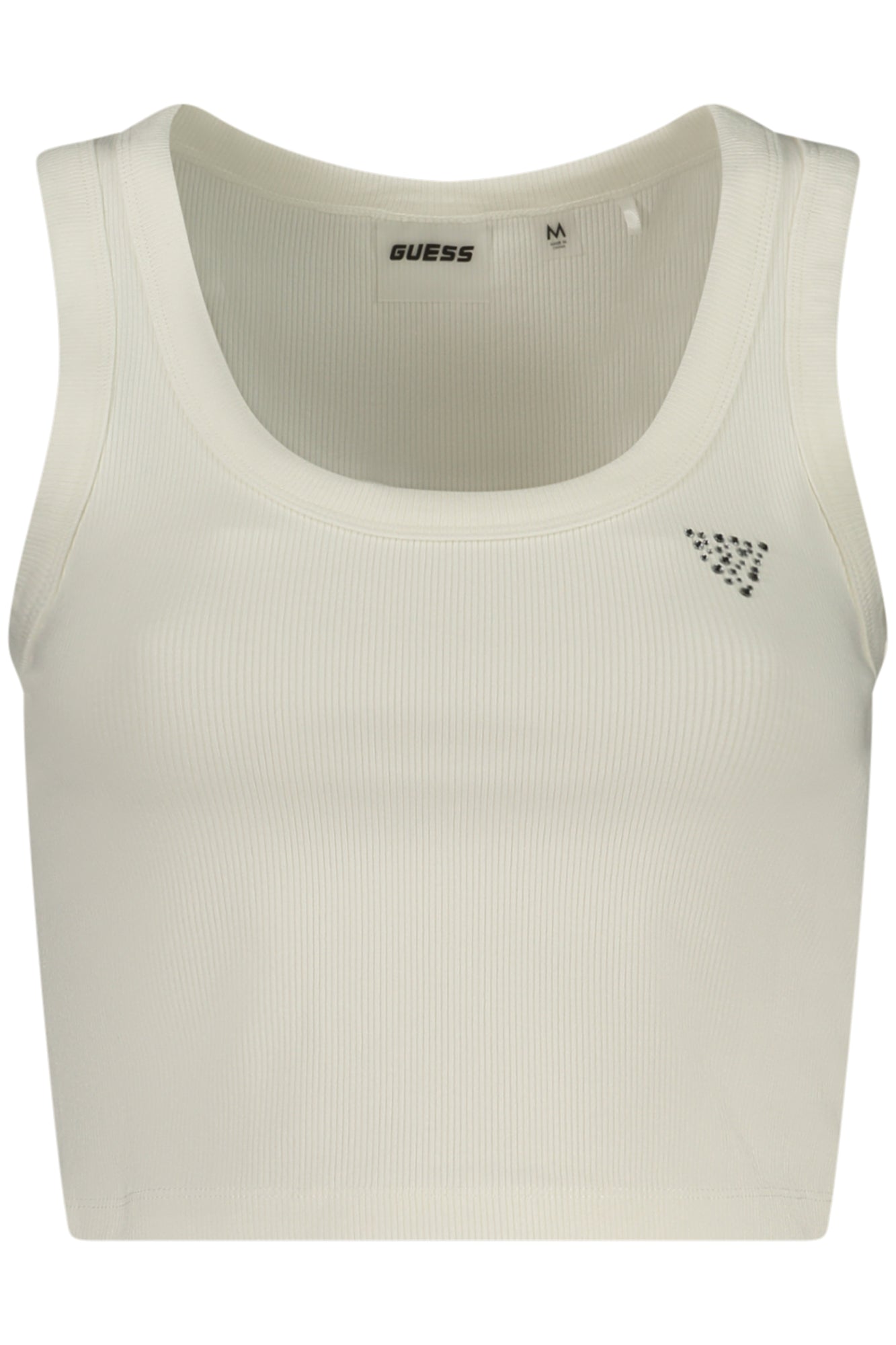 GUESS JEANS Tank Tops White - V6GP07K2987