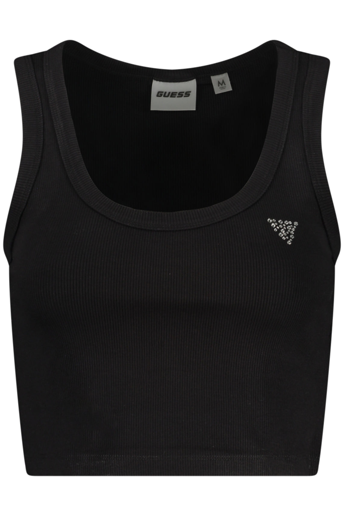 GUESS JEANS Tank Tops Black - V6GP07K2987