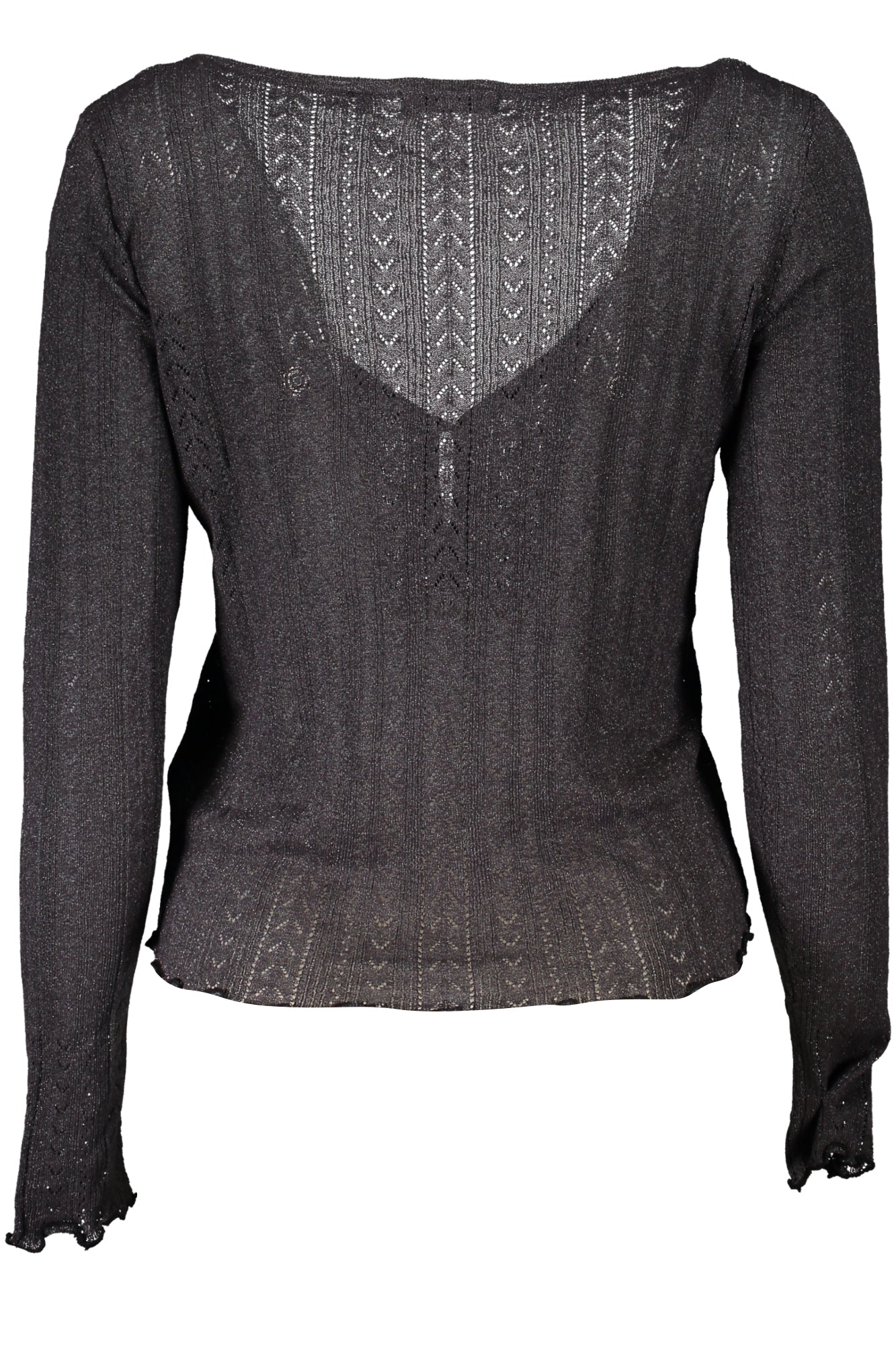 Women's gray cardigan