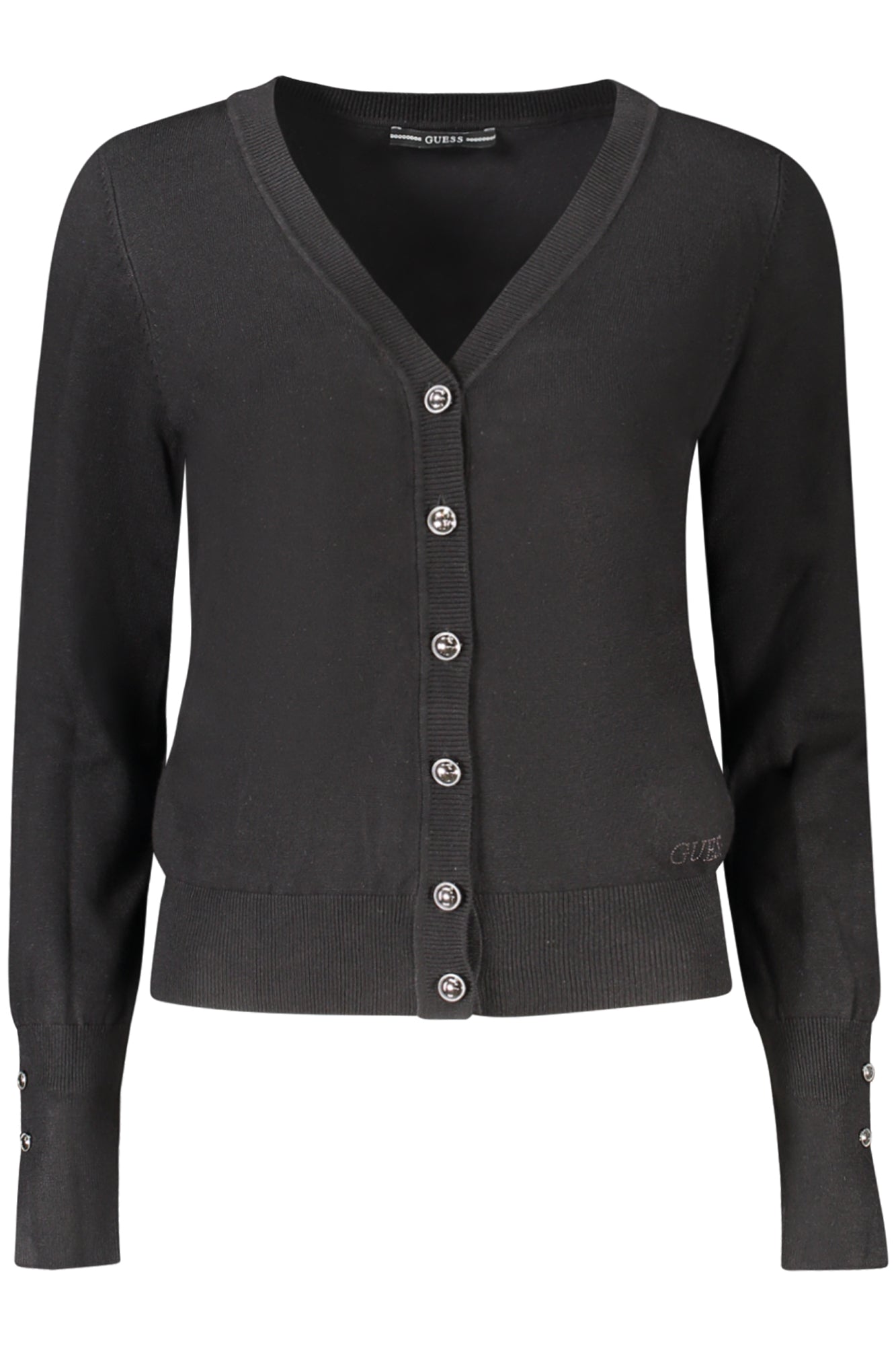 GUESS JEANS Cardigan Black - W2YR33Z2V62