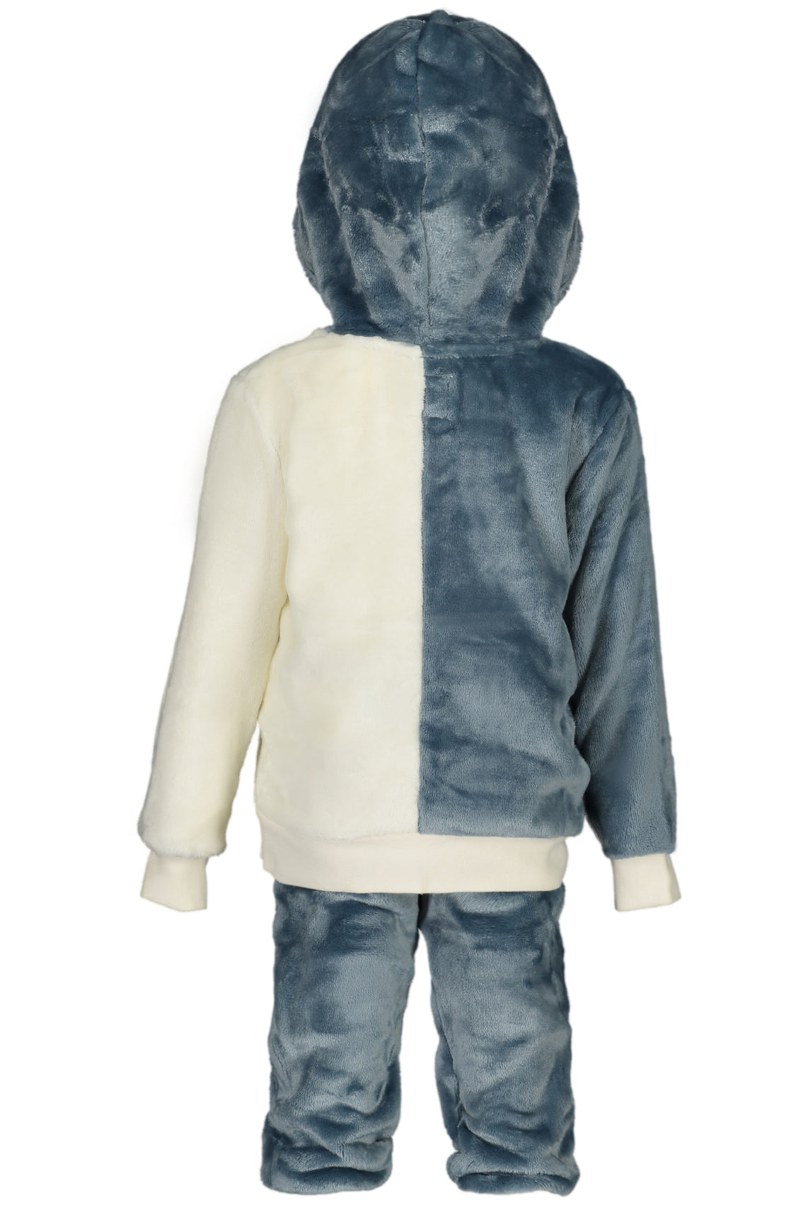 Blue zip sweatshirt for children