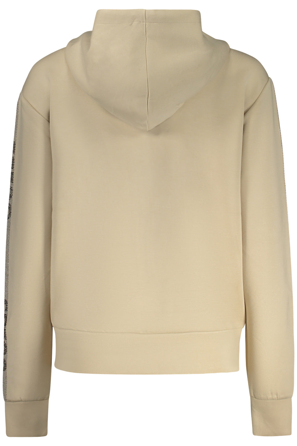 Women's zip-up sweatshirt beige
