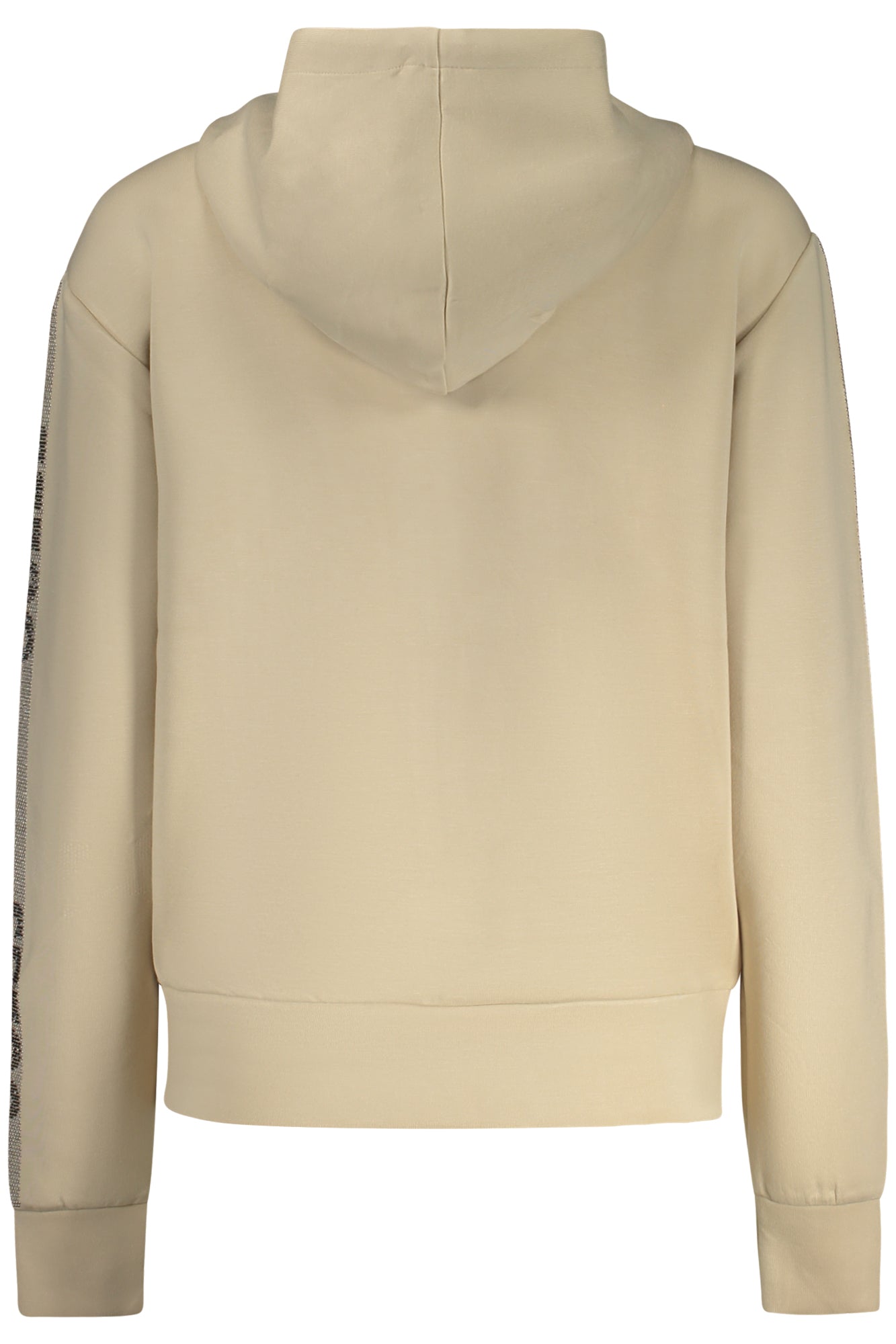 Women's zip-up sweatshirt beige
