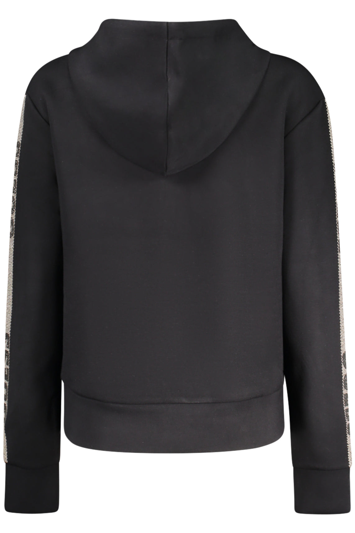 Women's zip-up sweatshirt black