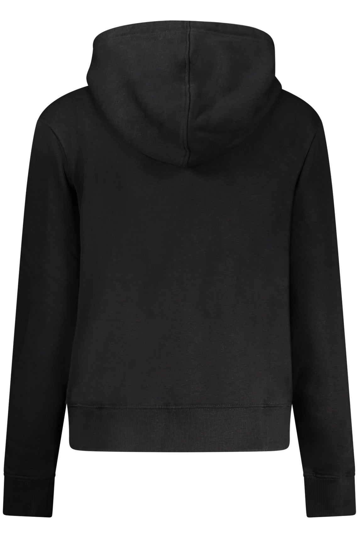 Women's zip-up sweatshirt black