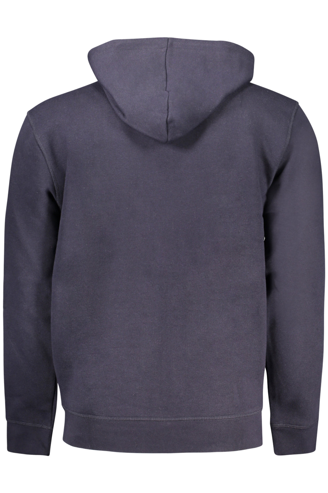 Felpa con zip uomo nero