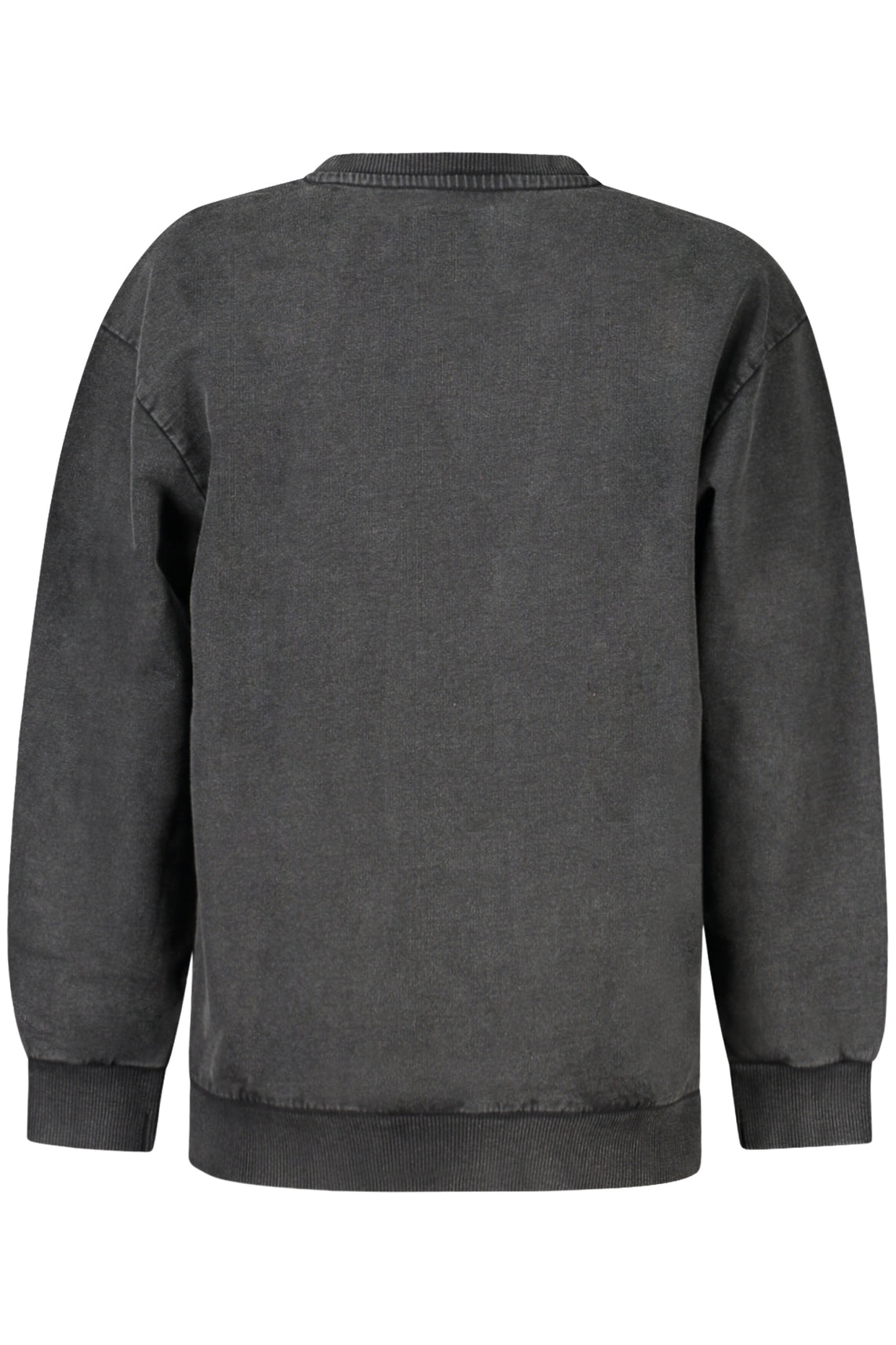 Felpa senza zip bambino nero