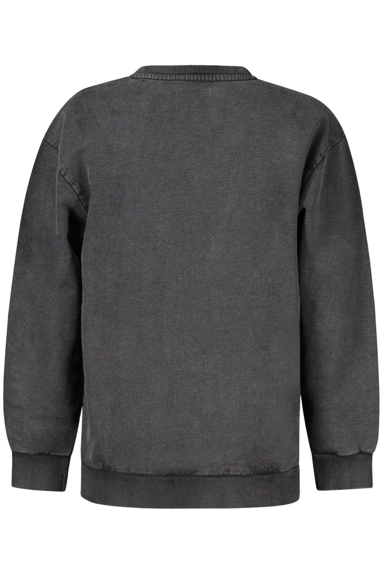 Felpa senza zip bambino nero