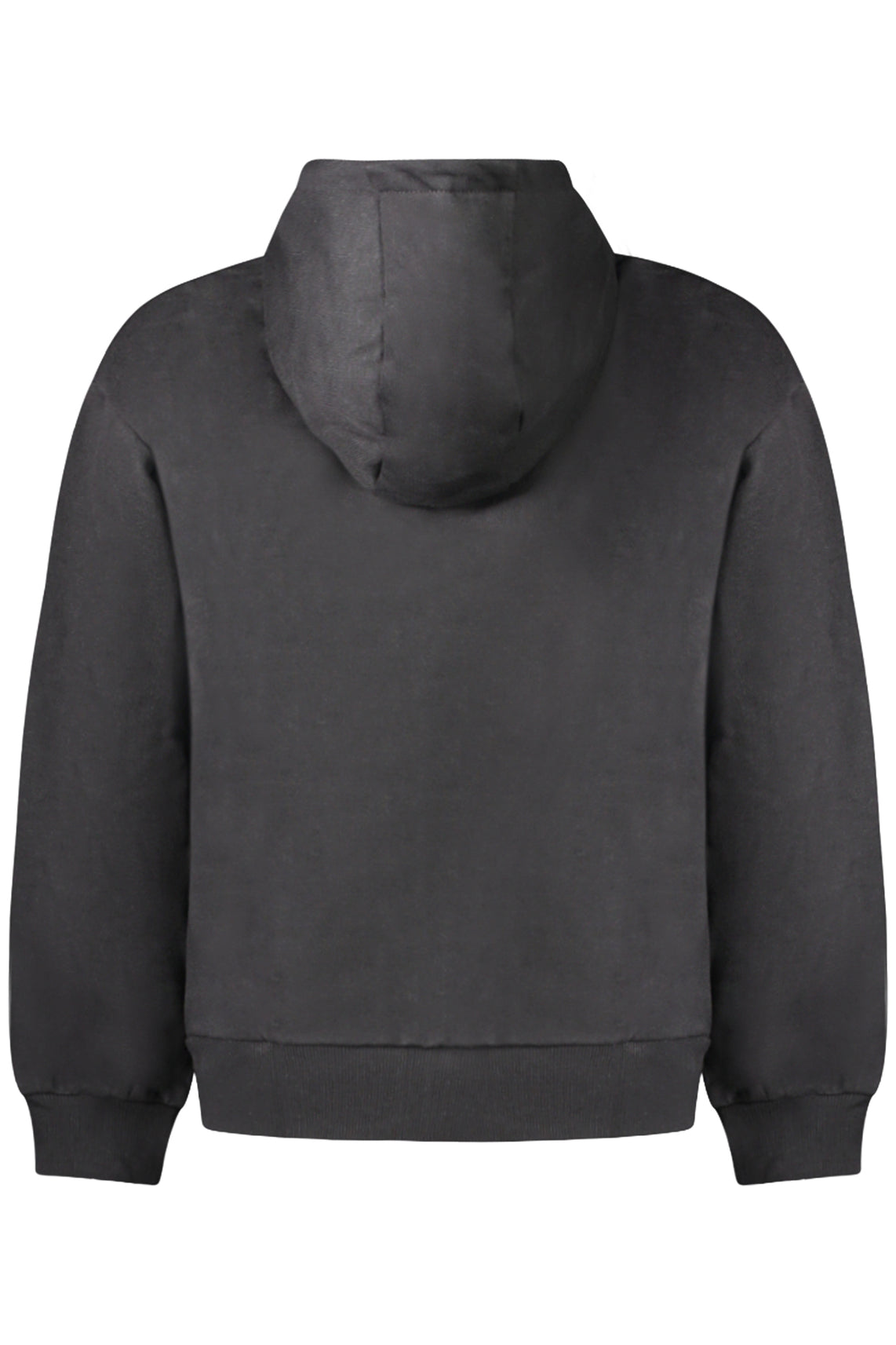 Felpa senza zip bambino nero