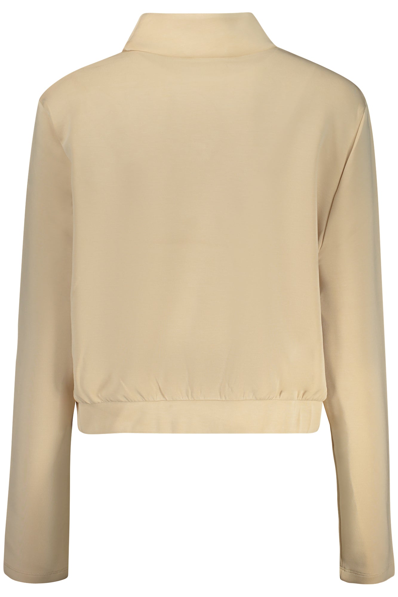 Sweatshirt without zip women beige