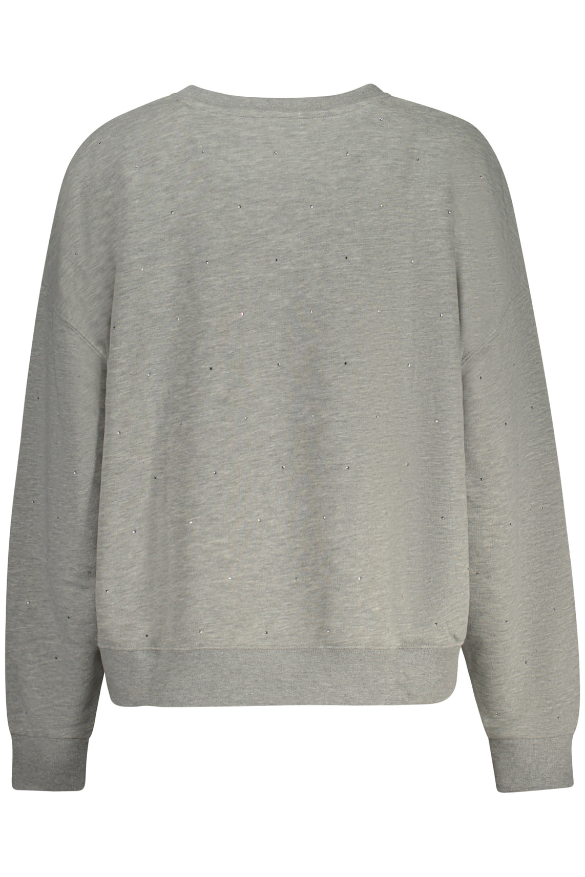 Sweatshirt without zip women grey