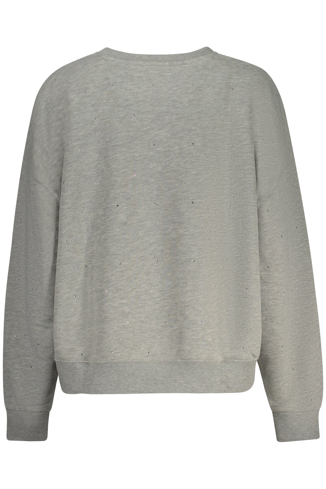 Sweatshirt without zip women grey