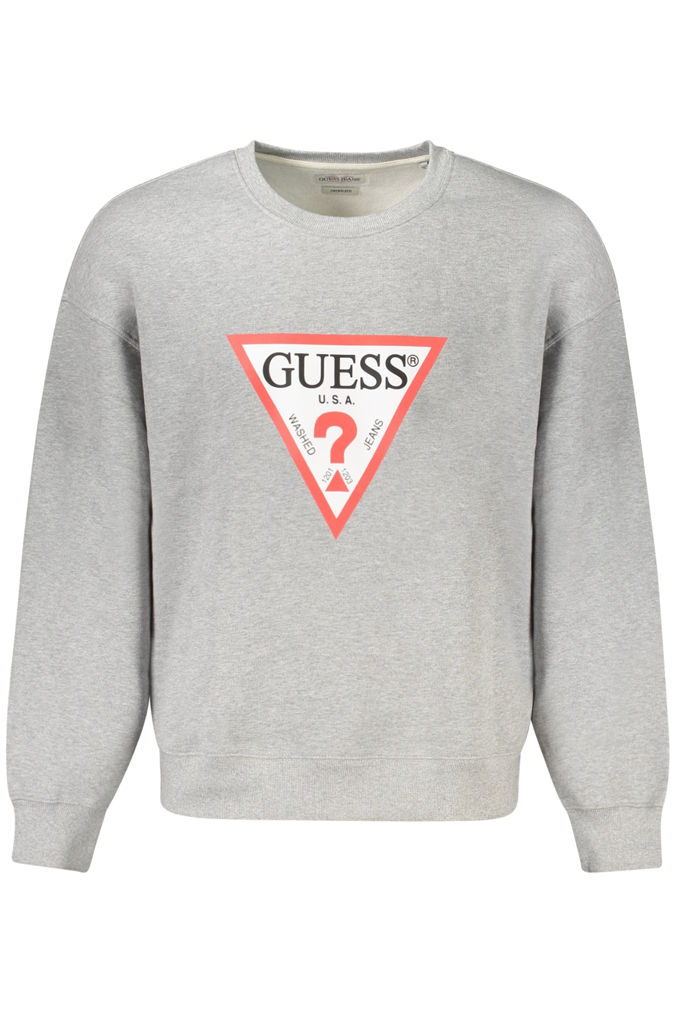 GUESS JEANS Sweatshirts Grey - M4YQ21K9V31