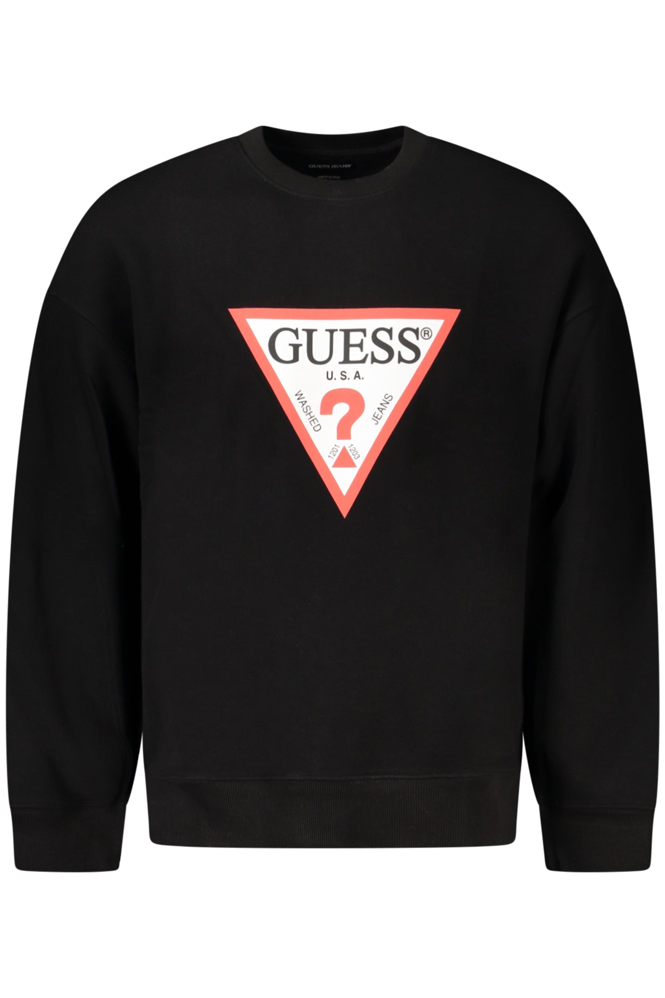GUESS JEANS Sweatshirts Black - M4YQ21K9V31