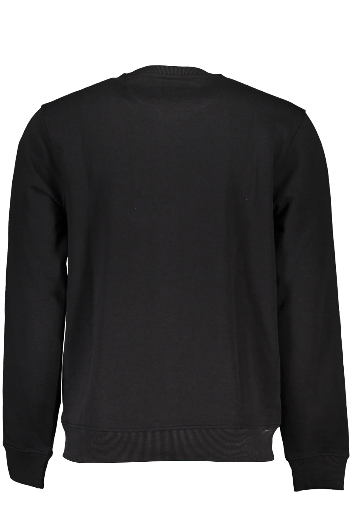 Black men's zipless sweatshirt