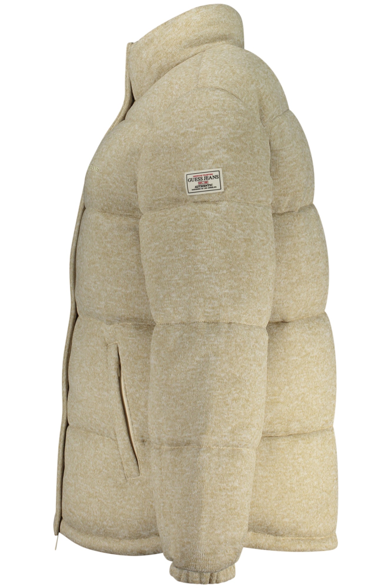 GUESS JEANS Jackets and down jackets Beige - W5BL84K7652