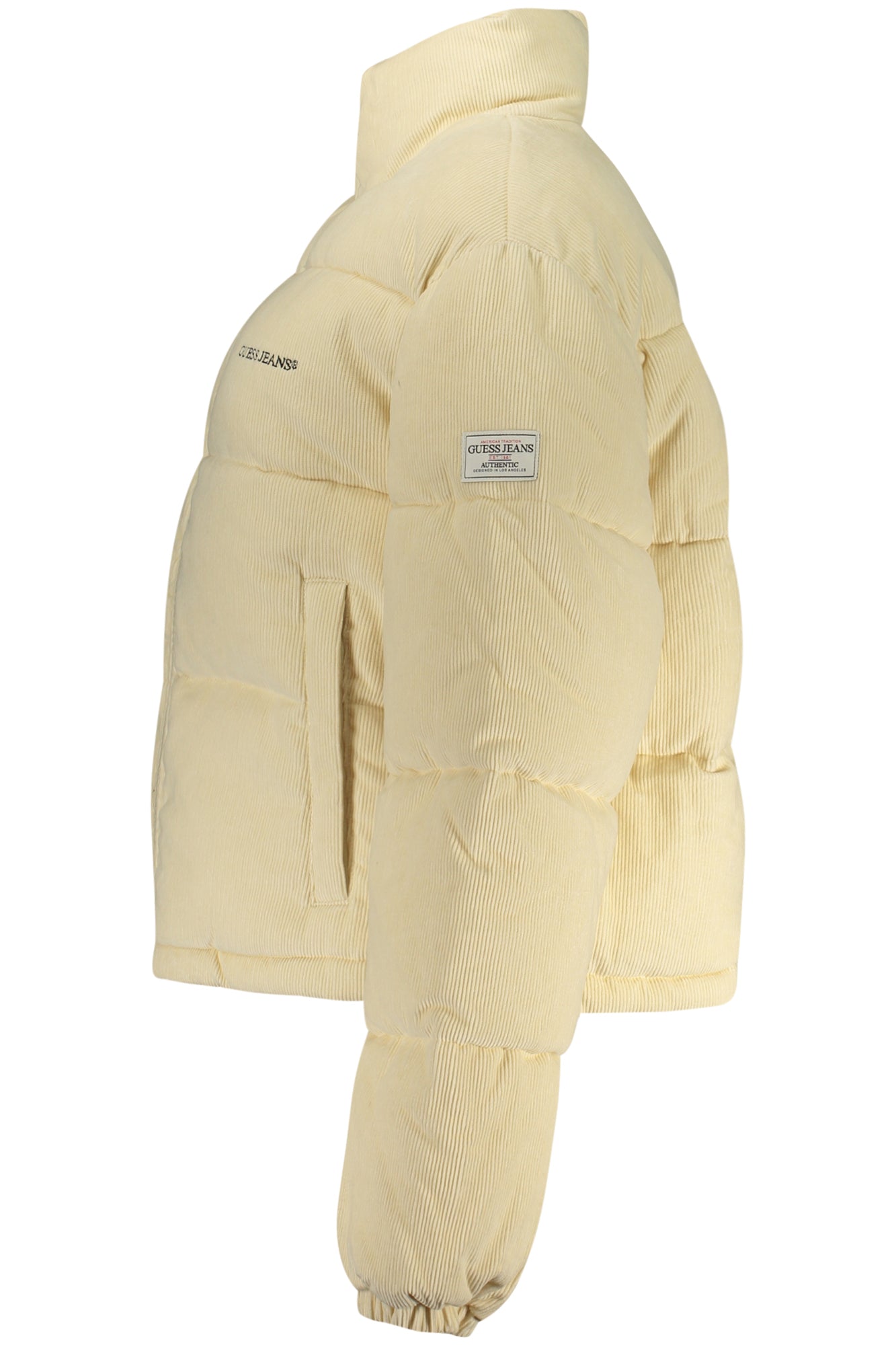 GUESS JEANS Jackets and down jackets Beige - W5BL17W2061