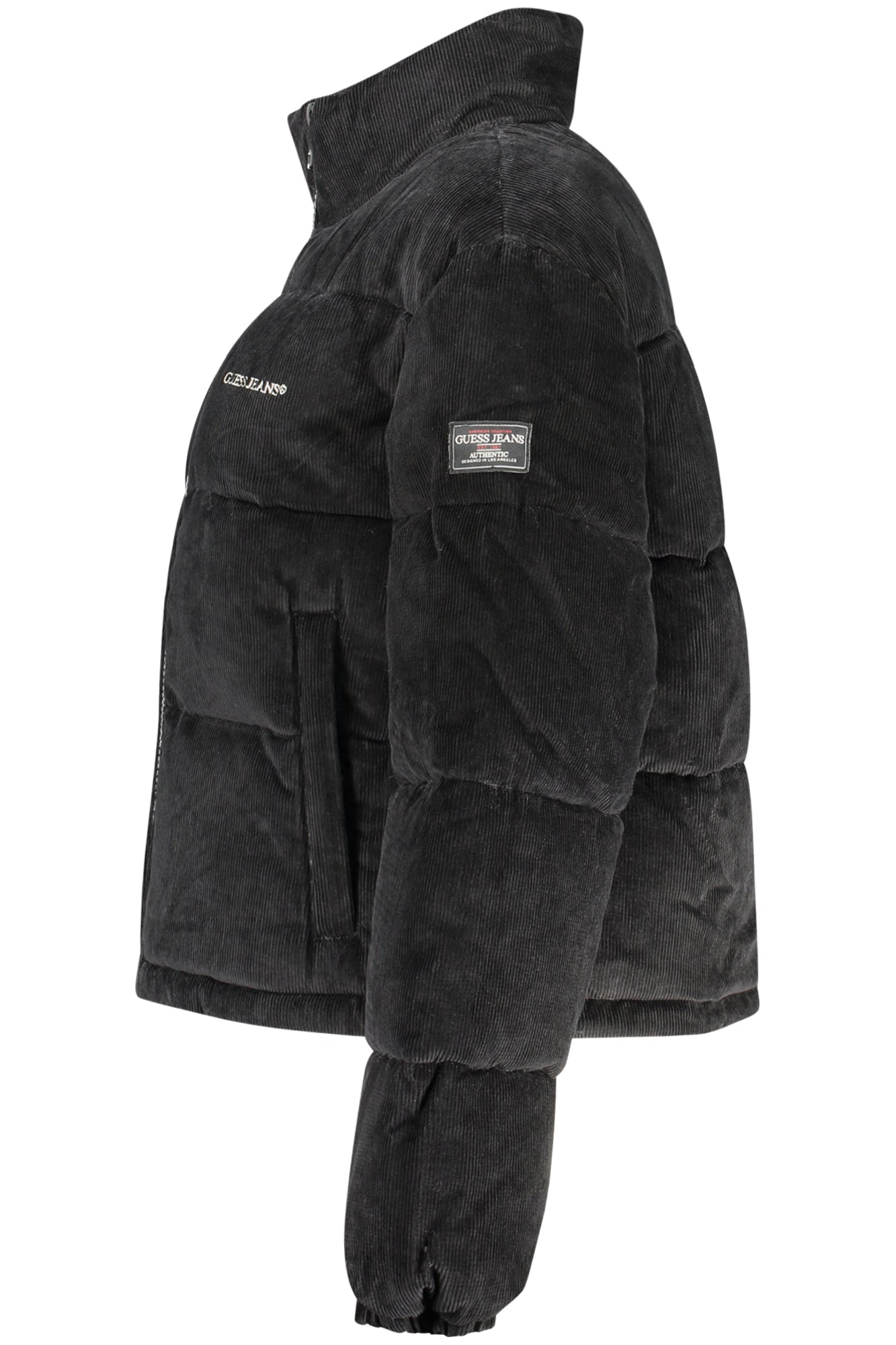 GUESS JEANS Jackets and down jackets Black - W5BL17W2061