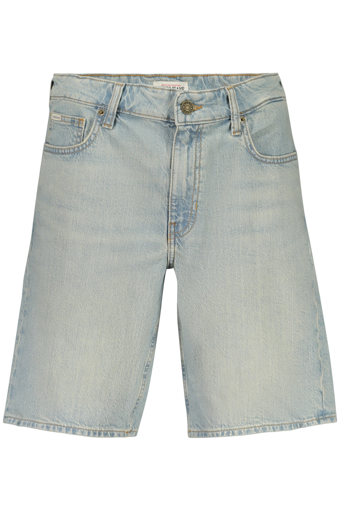 GUESS JEANS Shorts Light Blue - M4YD37D5M51