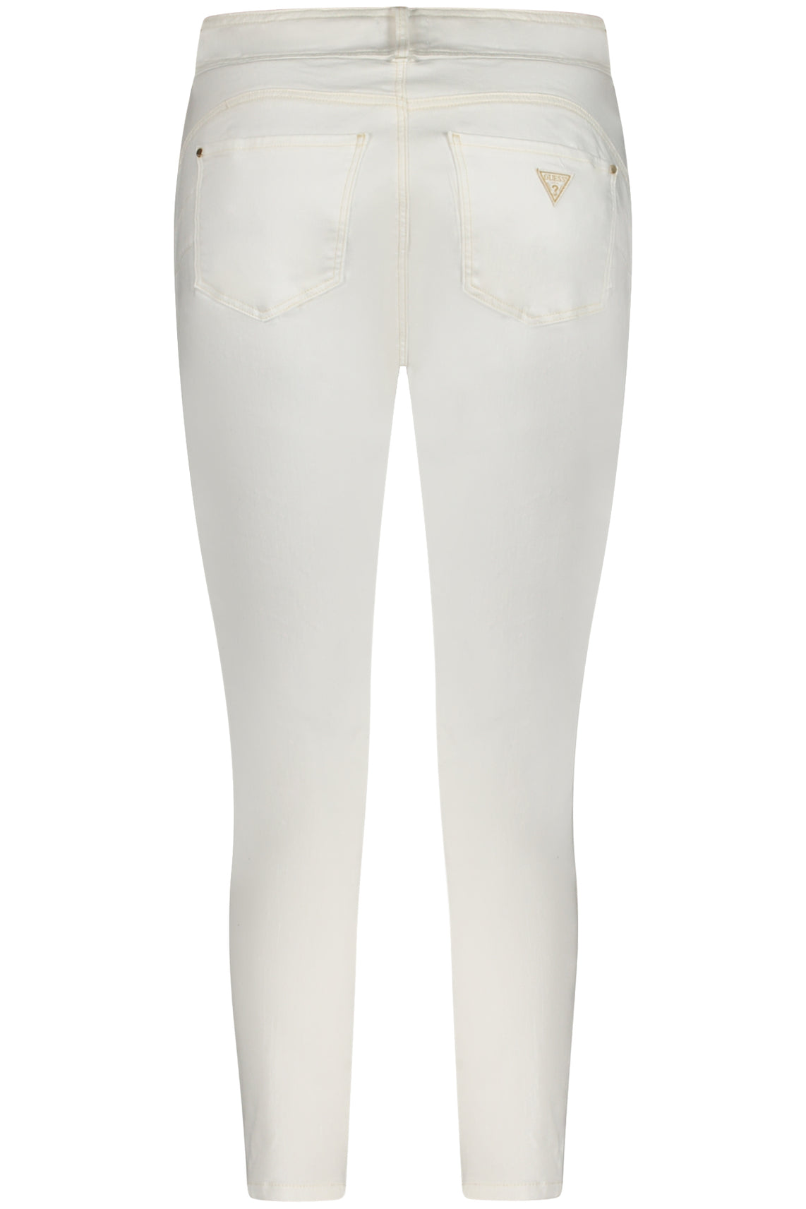 Jeans denim donna bianco