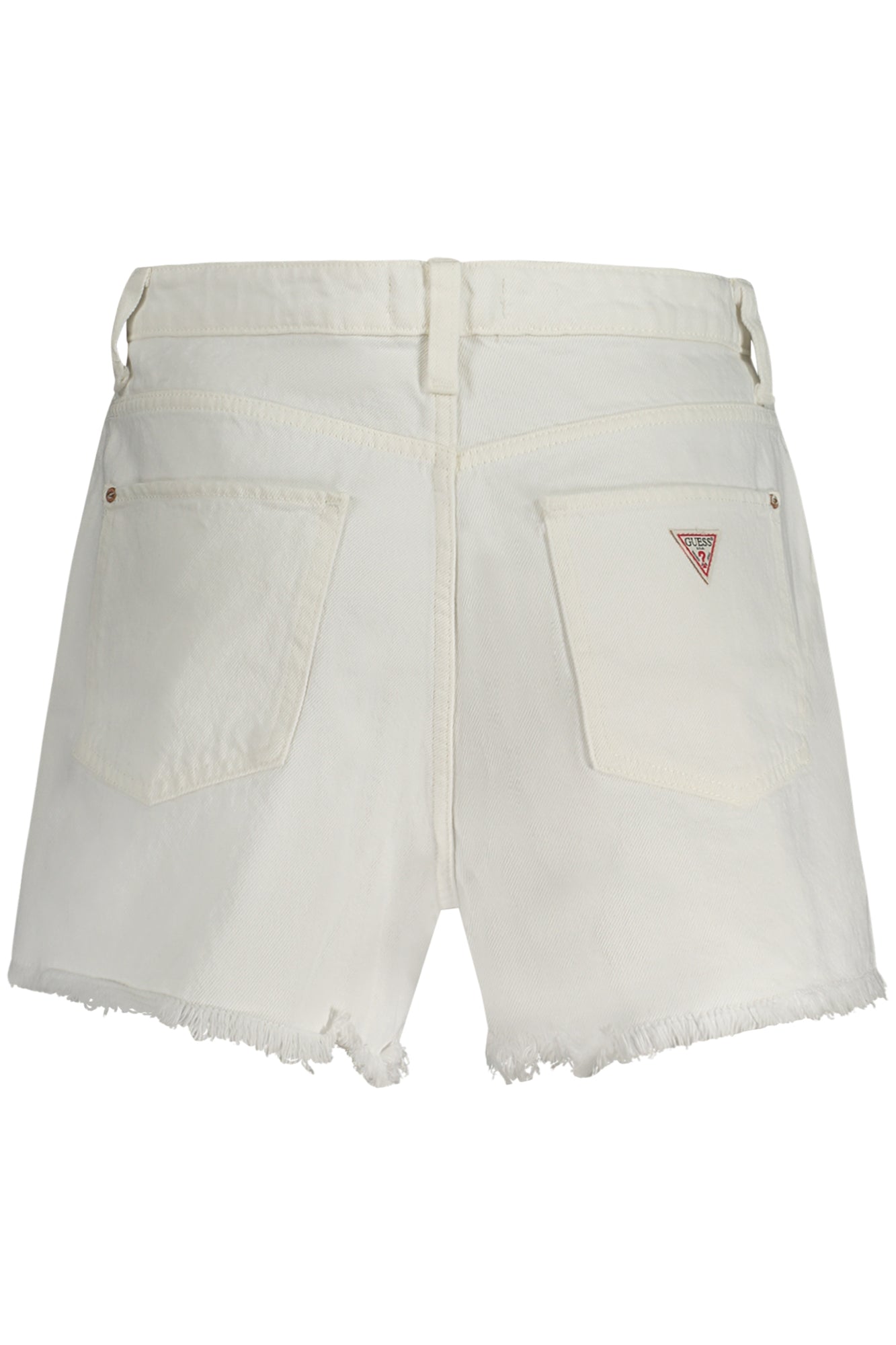 GUESS JEANS Shorts White - W4GD74DEN0