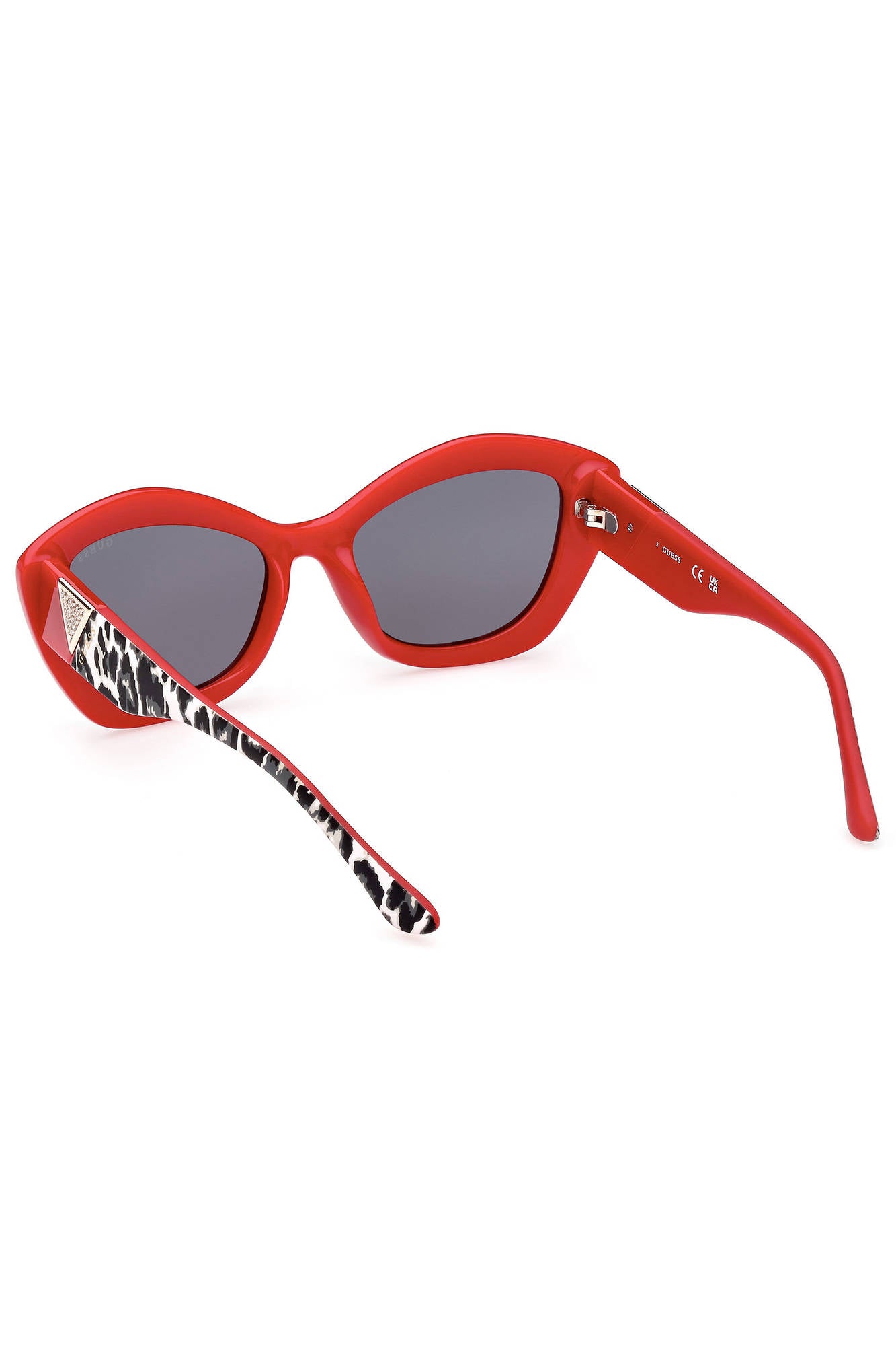 Woman red sunglasses