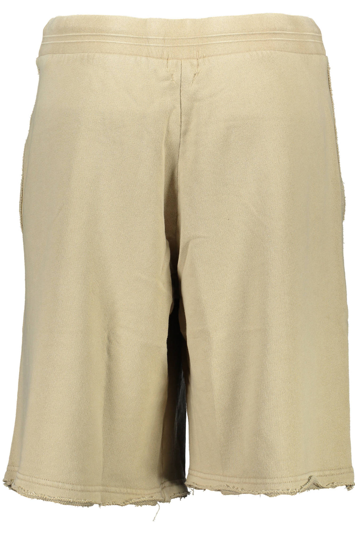 Men's beige bermuda trousers