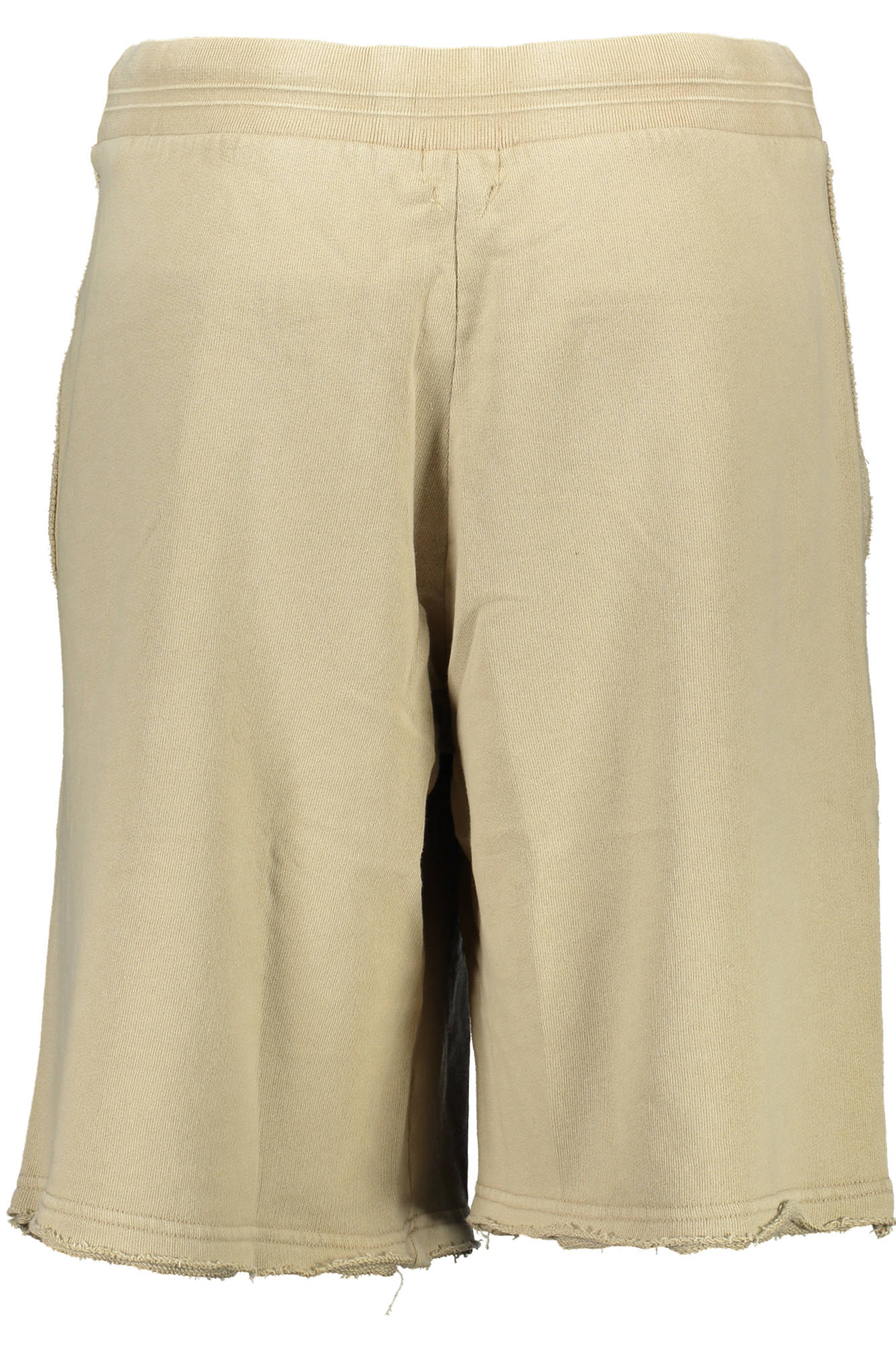 Men's beige bermuda trousers