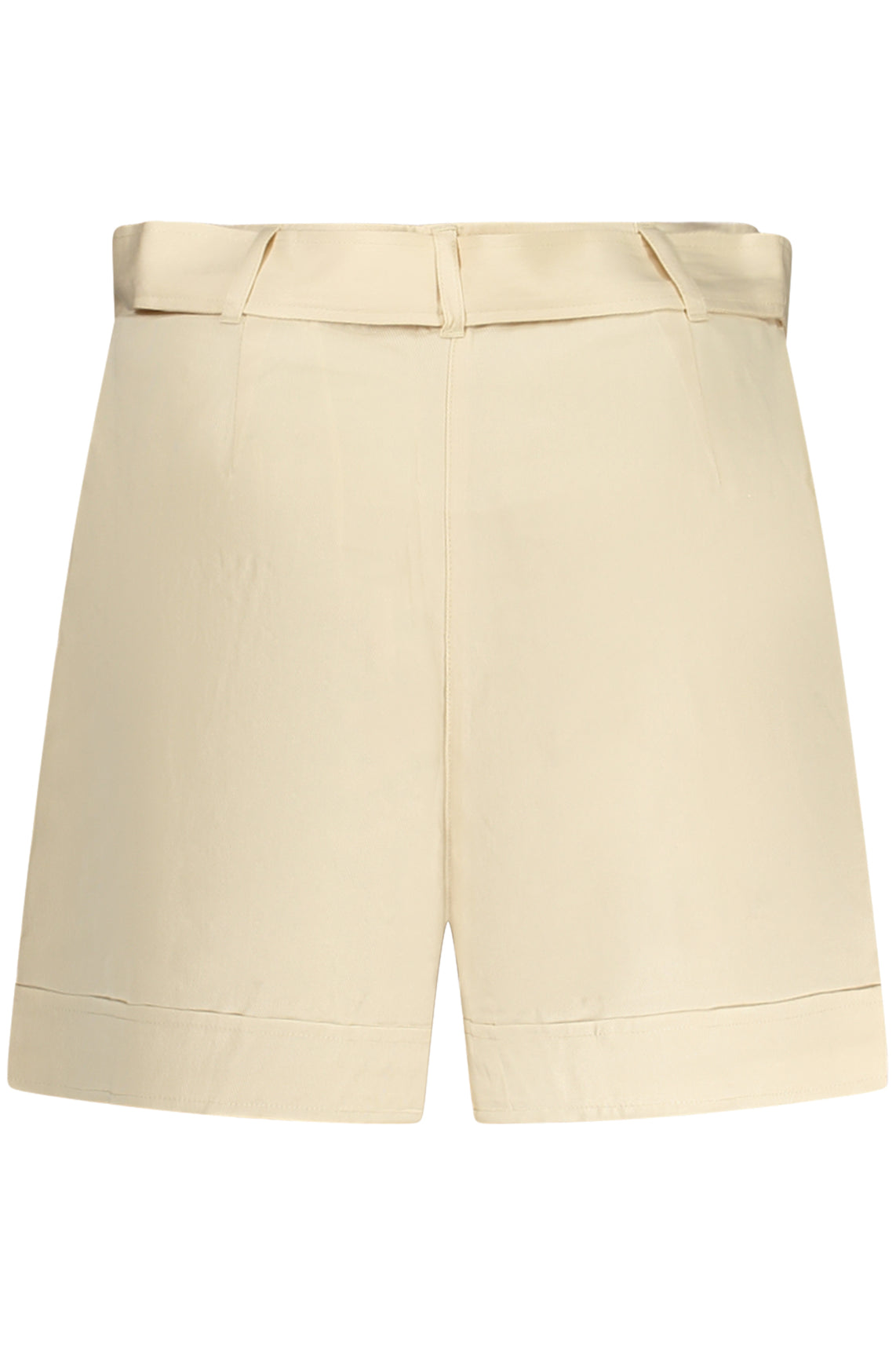 Beige women's short pants