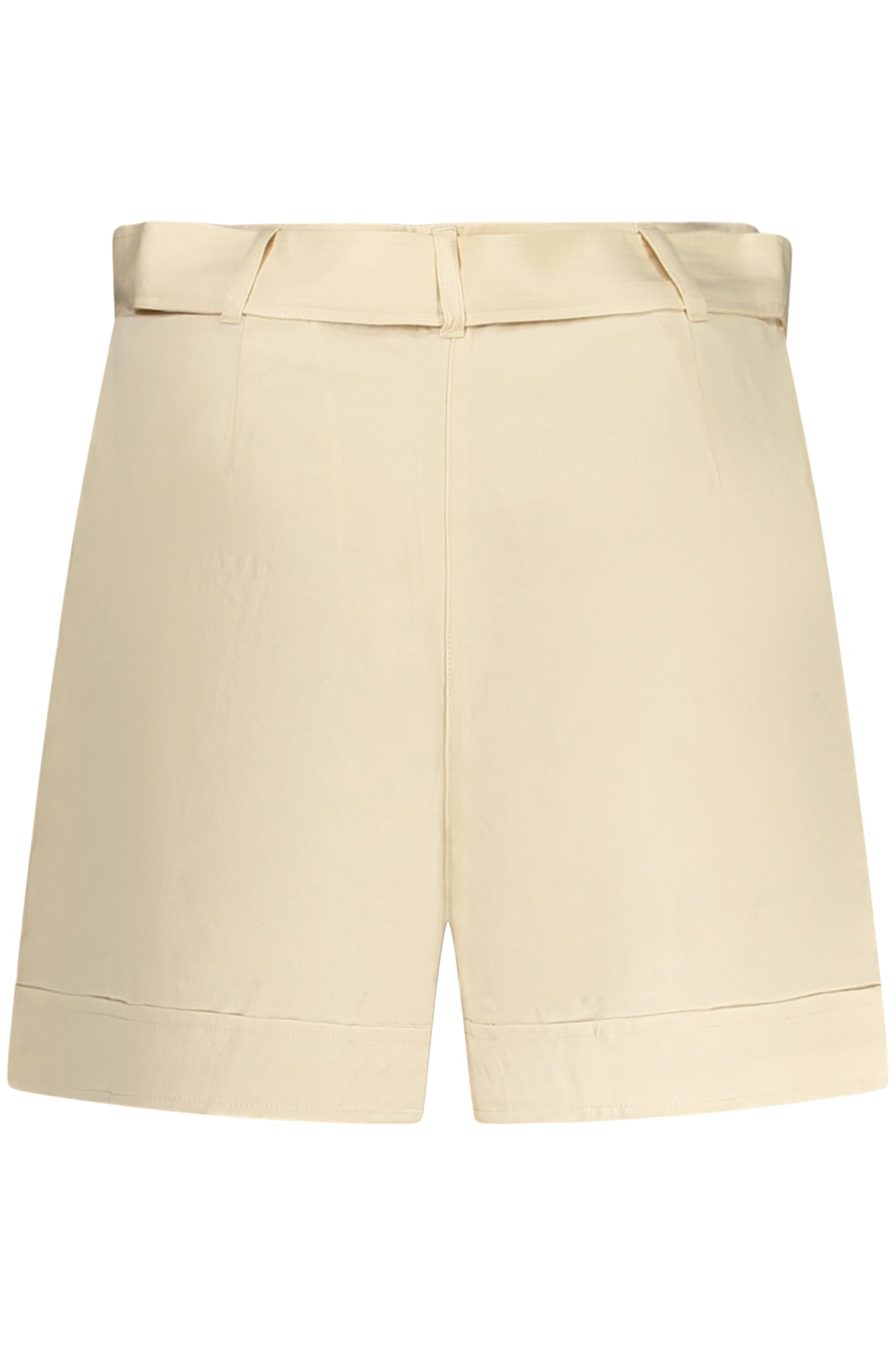 Beige women's short pants