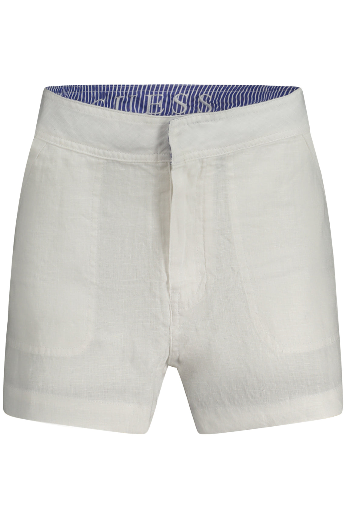 GUESS JEANS Shorts White - W4RD89WCWA0