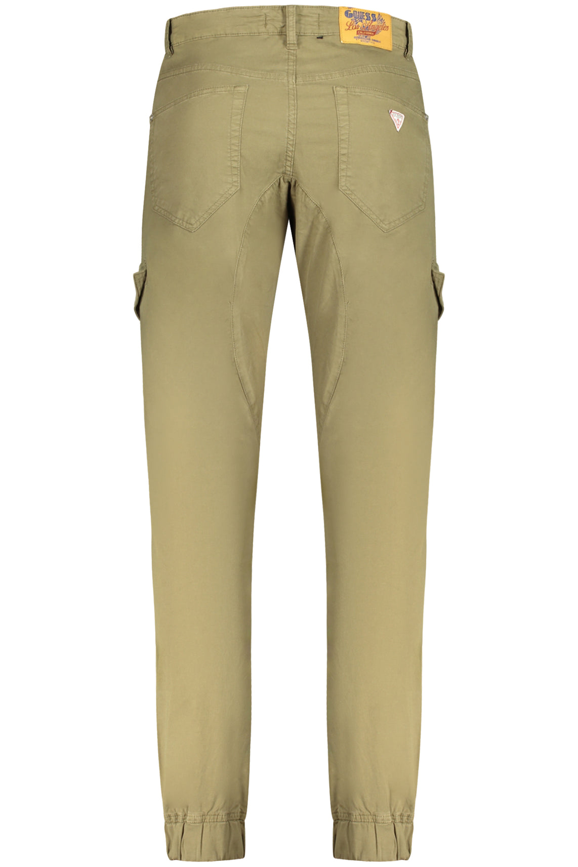 GUESS JEANS Trousers Green - M4RB17WFYSA