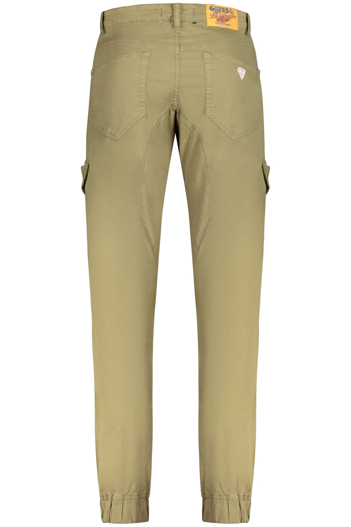 GUESS JEANS Trousers Green - M4RB17WFYSA