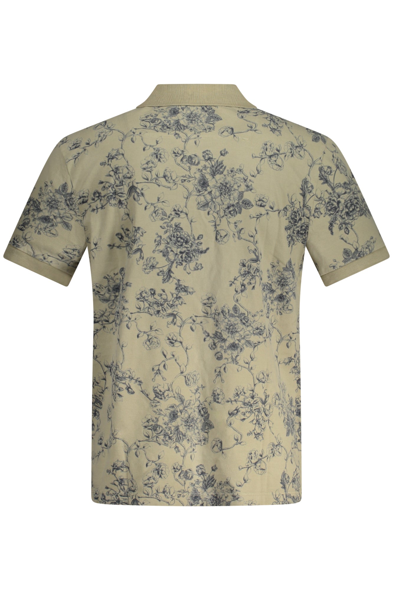 Polo maniche corte uomo beige