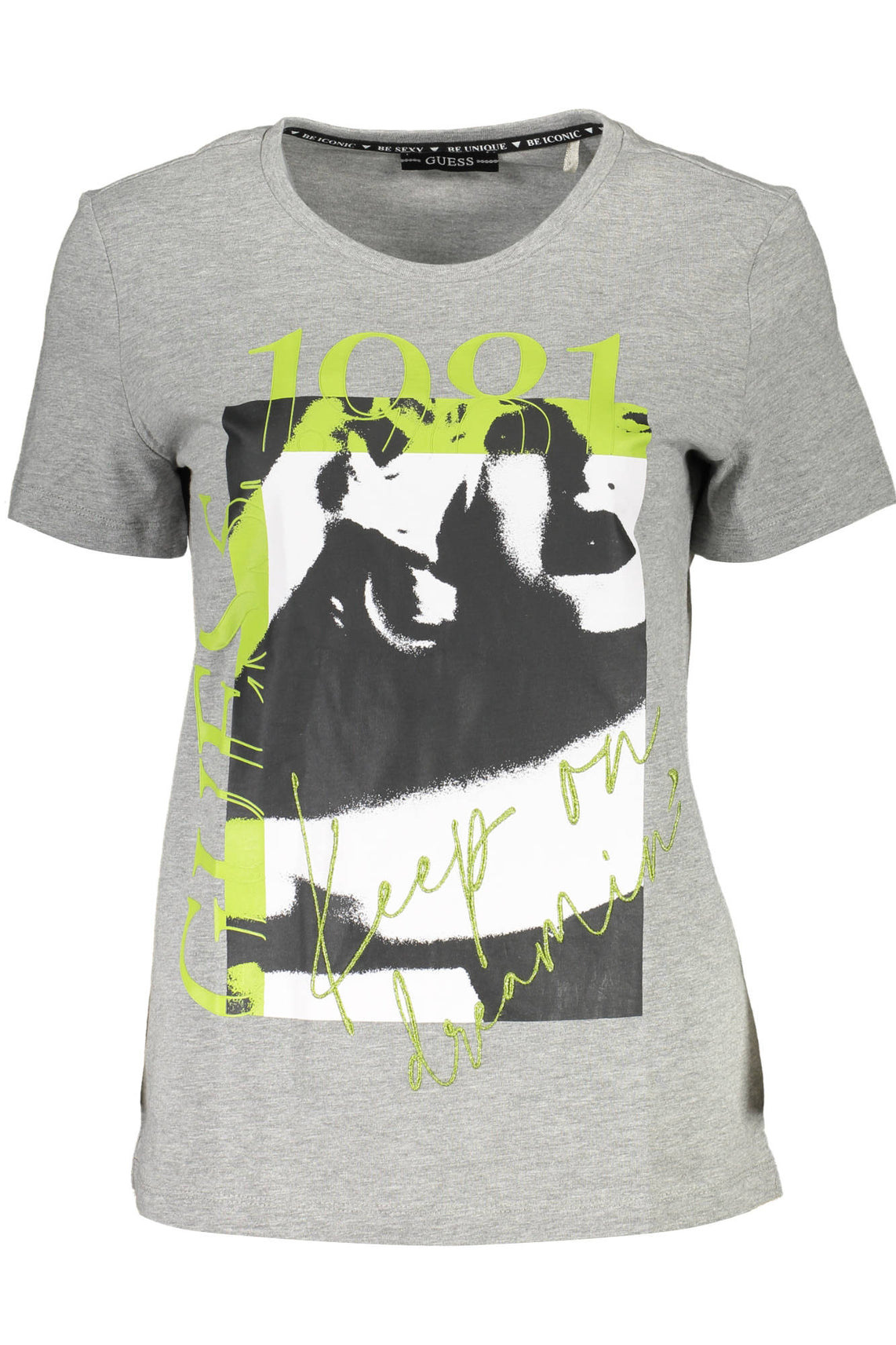 GUESS JEANS T-Shirts Grey - W1RI49I3Z00