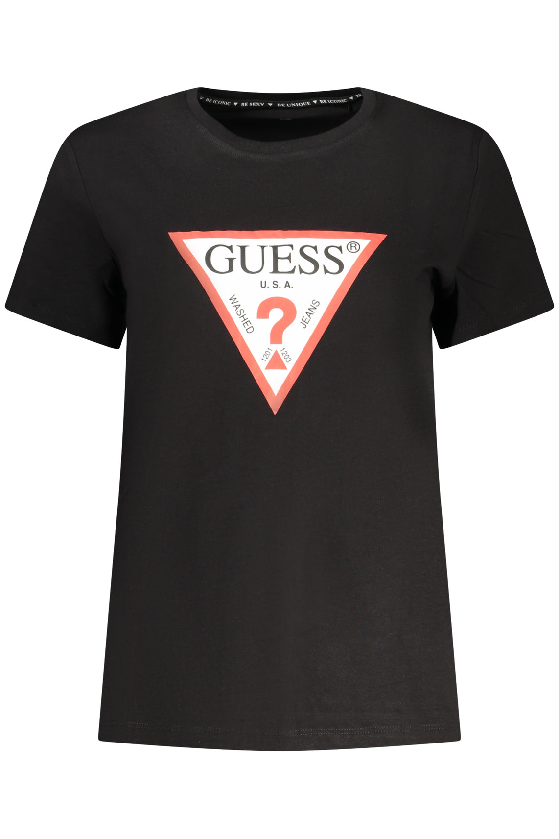 GUESS JEANS T-Shirts Black - W1YI1BI3Z14