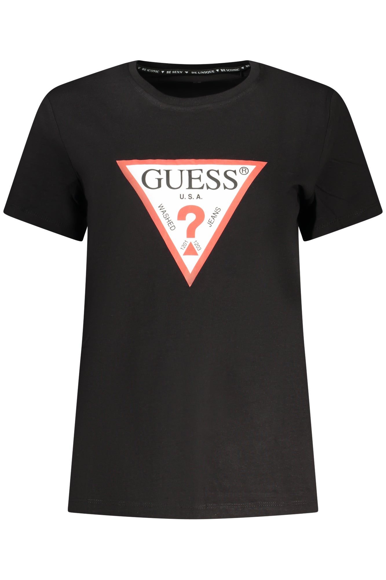 GUESS JEANS T-Shirts Black - W1YI1BI3Z14