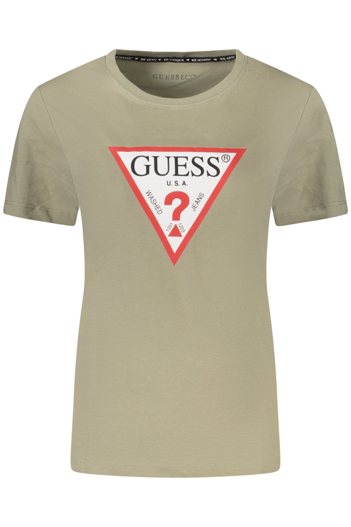 GUESS JEANS T-Shirts Green - W1YI1BI3Z14