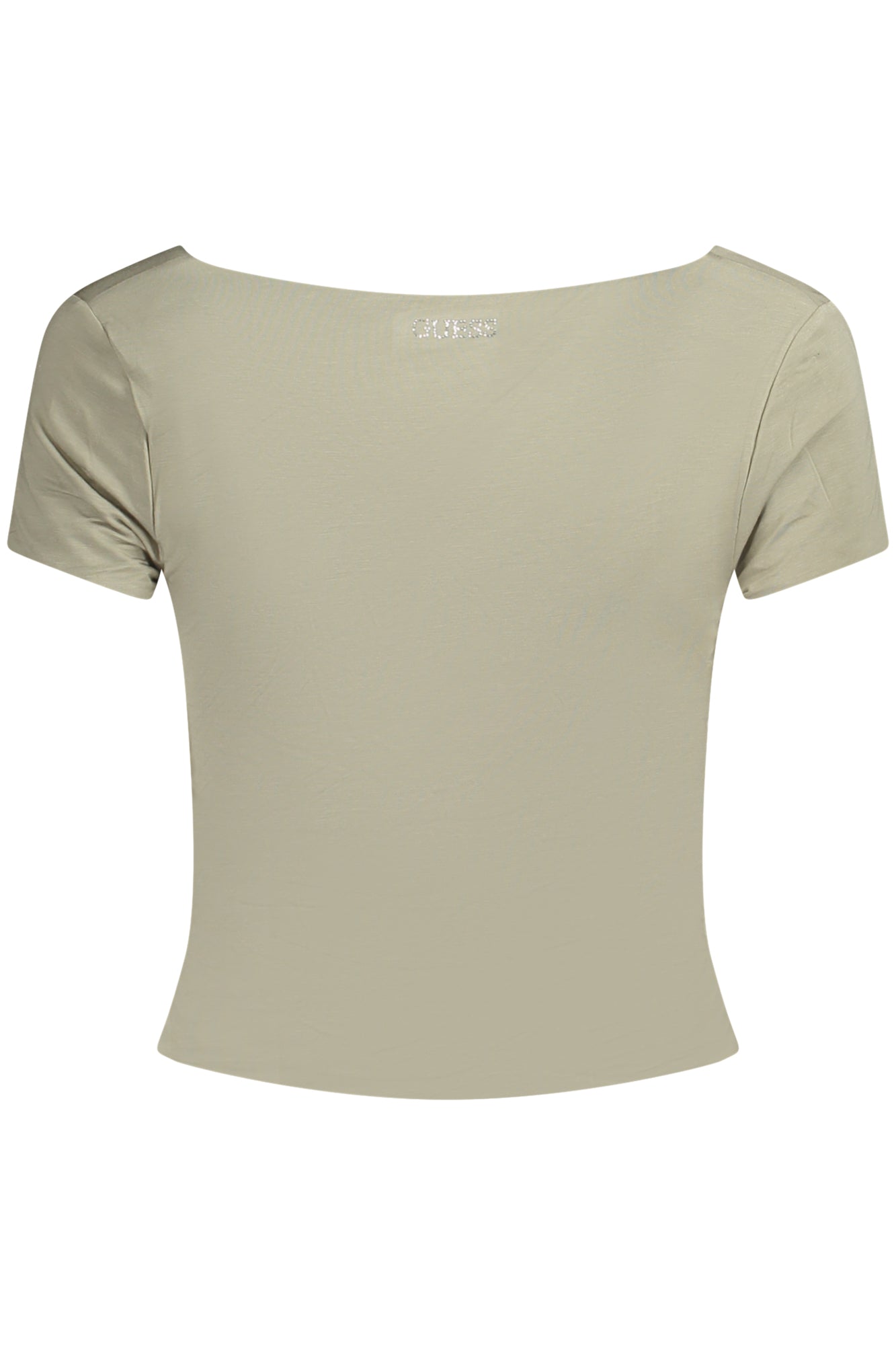 Green women's short sleeve t-shirt