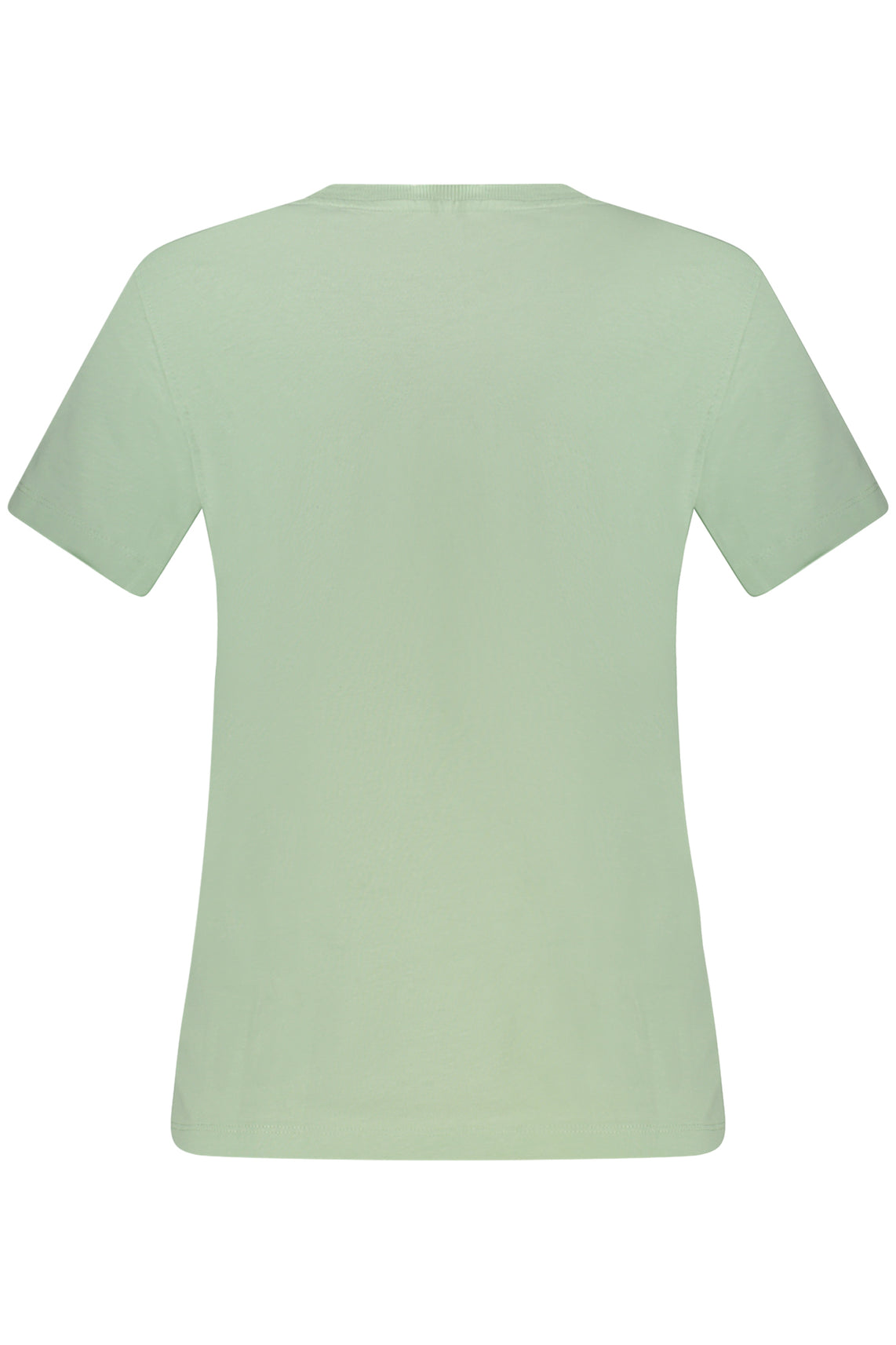 Green women's short sleeve t-shirt