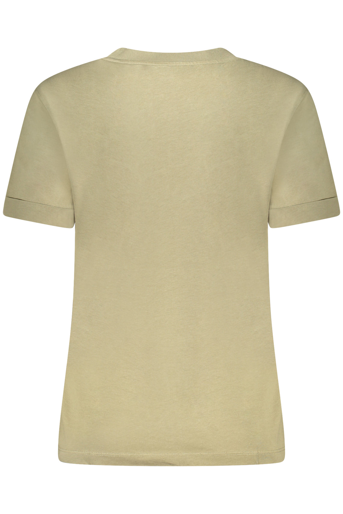 Green women's short sleeve t-shirt