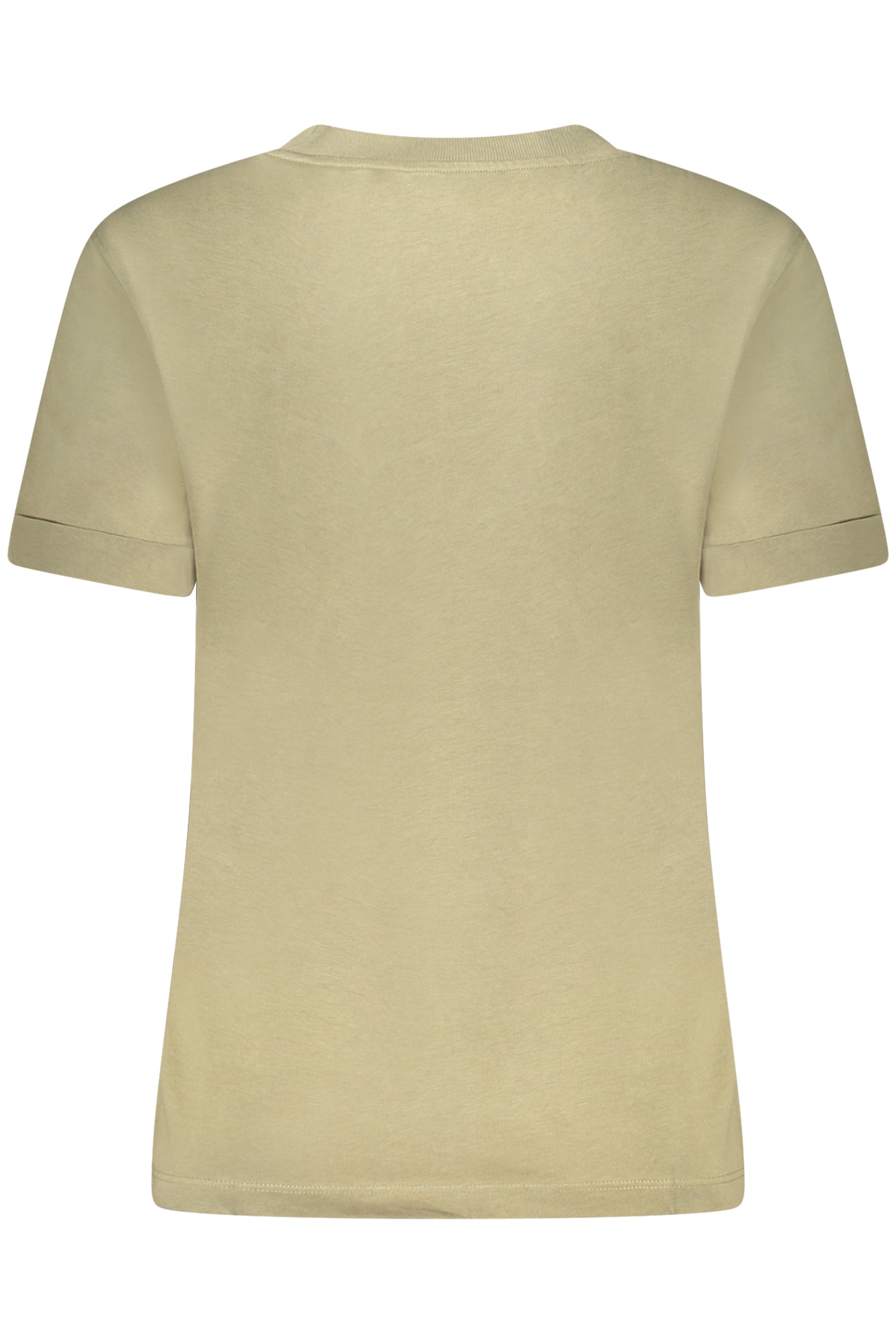 Green women's short sleeve t-shirt