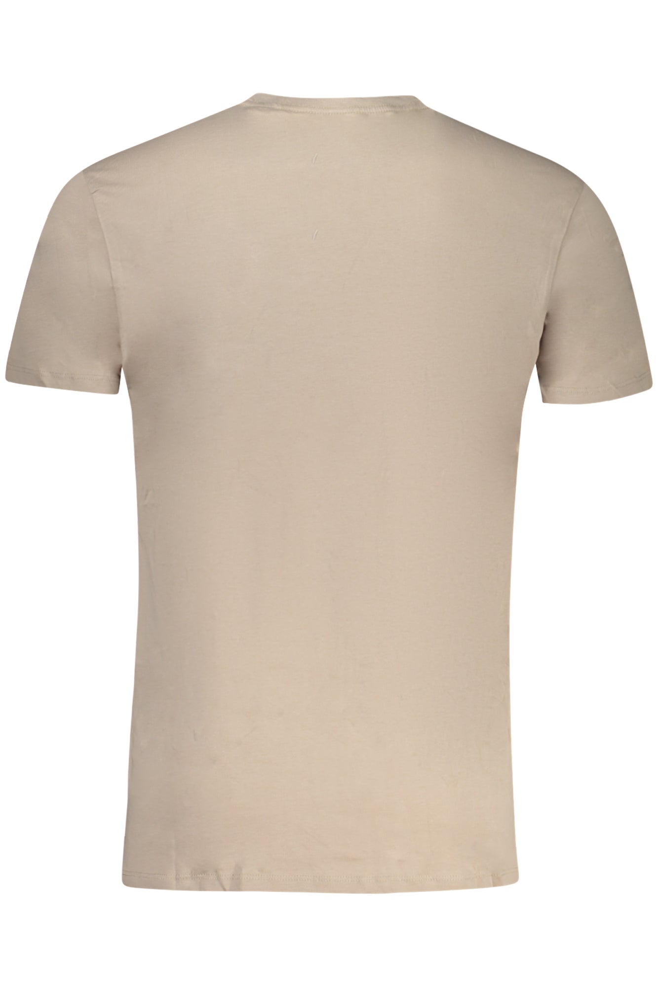 Short sleeve t-shirt men beige