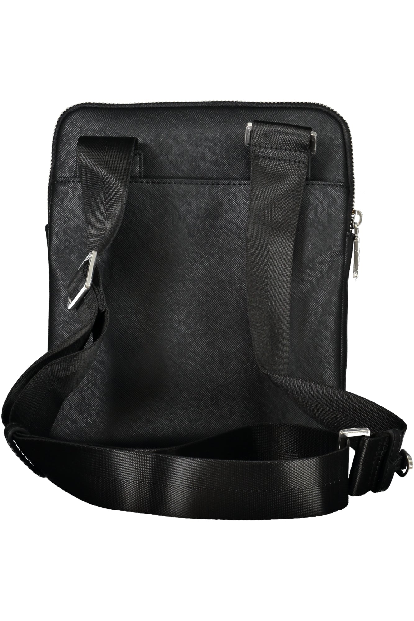 Men's black shoulder bag