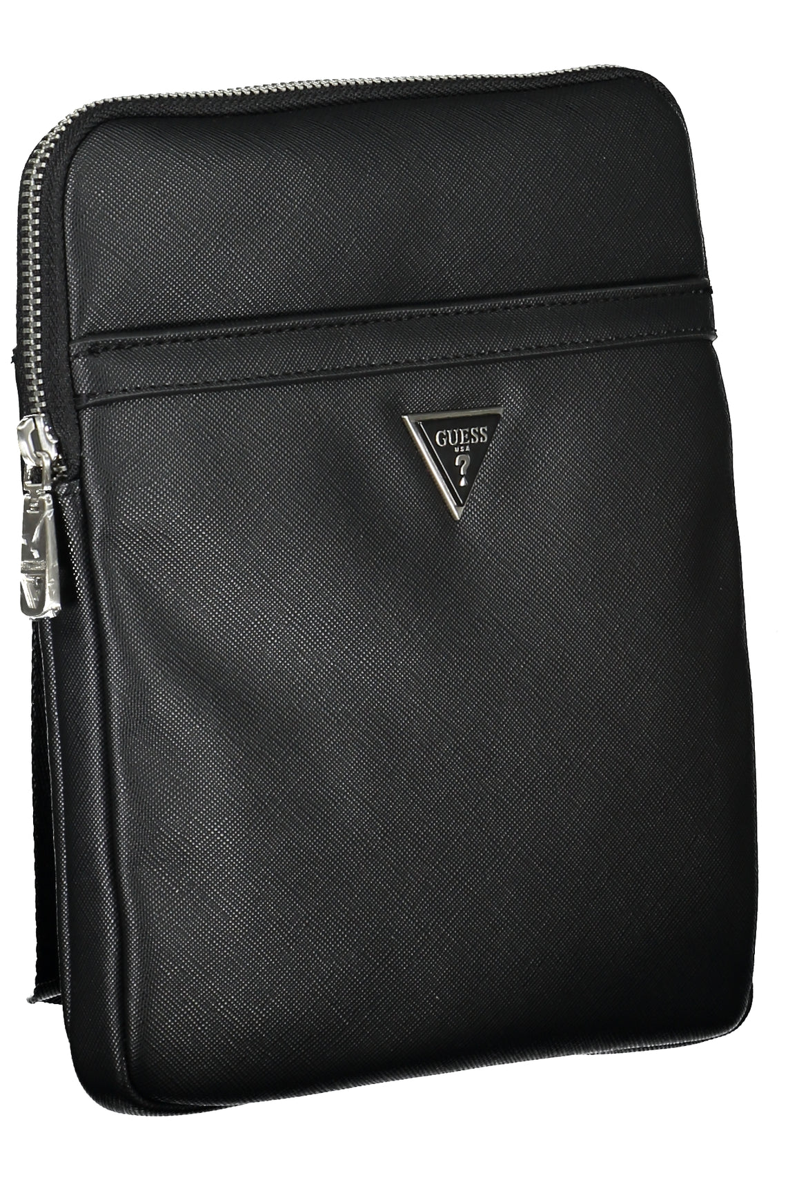 Men's black shoulder bag