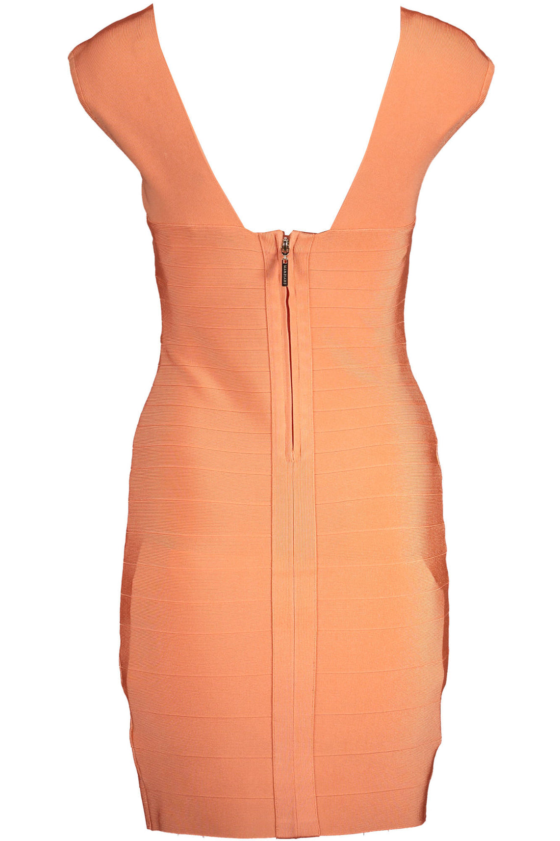 Short dress woman orange