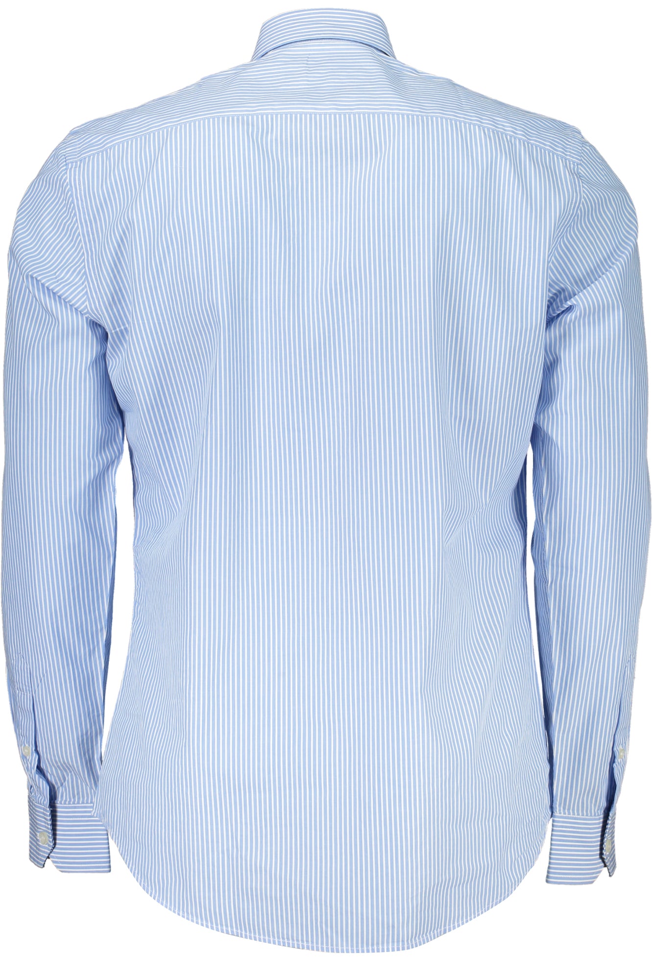 Men's blue long sleeve shirt