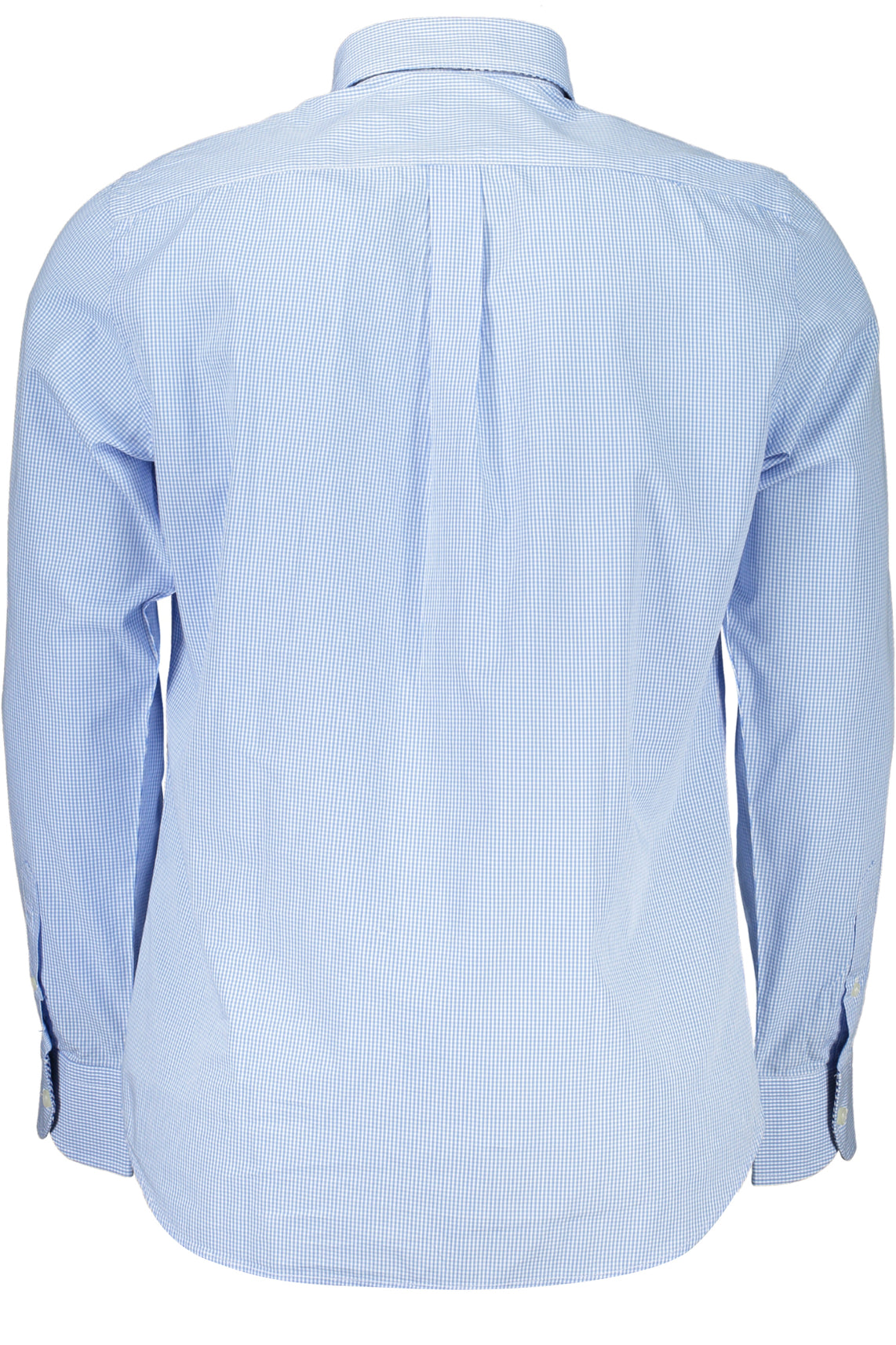 Men's blue long sleeve shirt