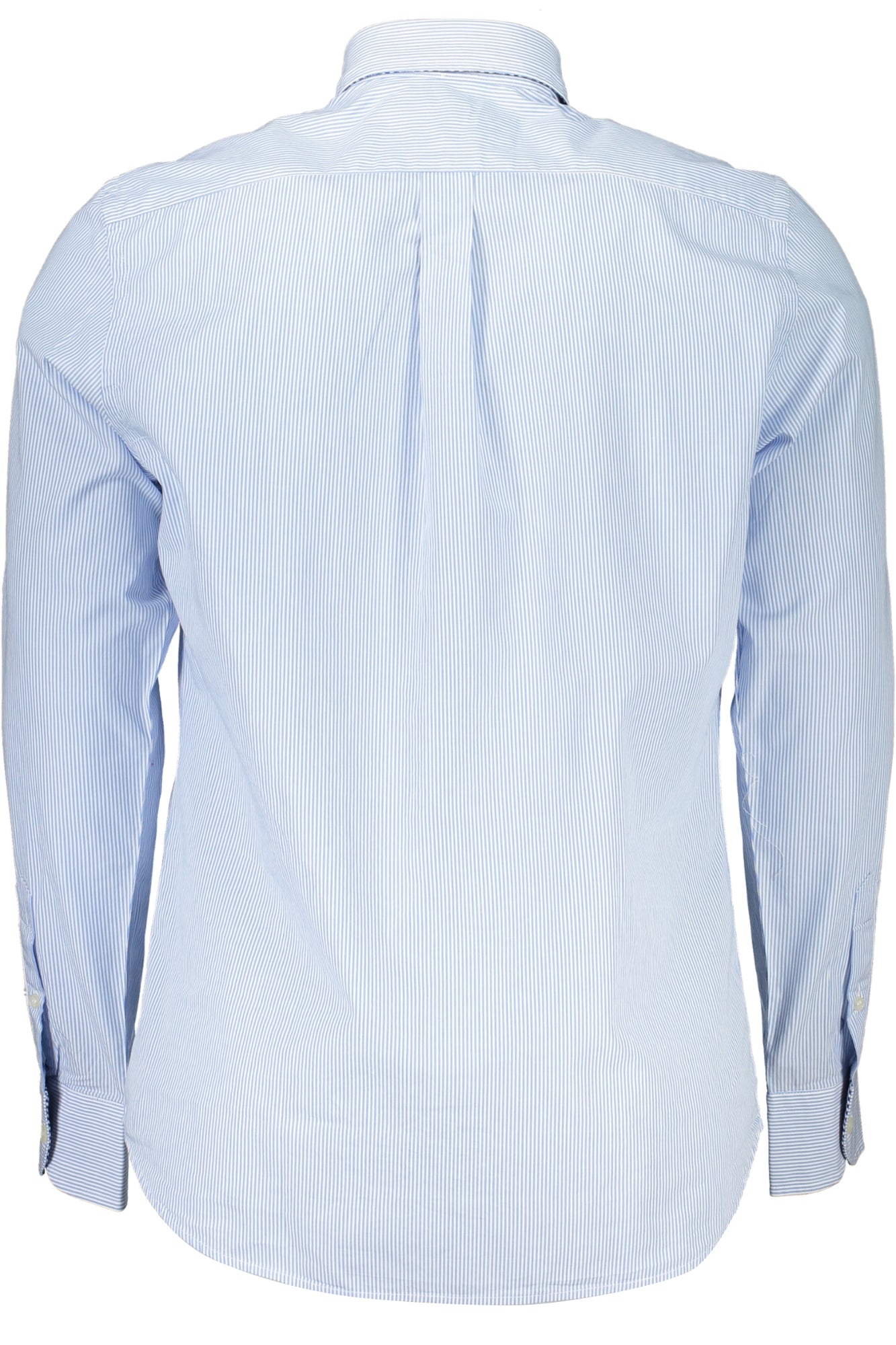Men's blue long sleeve shirt
